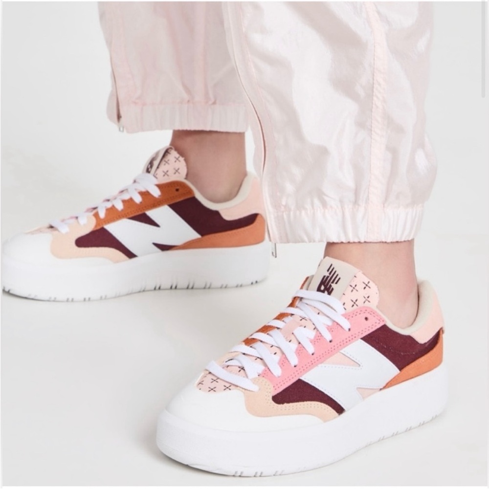 New Balance Women's Burgundy pink CT302 Low-Top Sneakers
